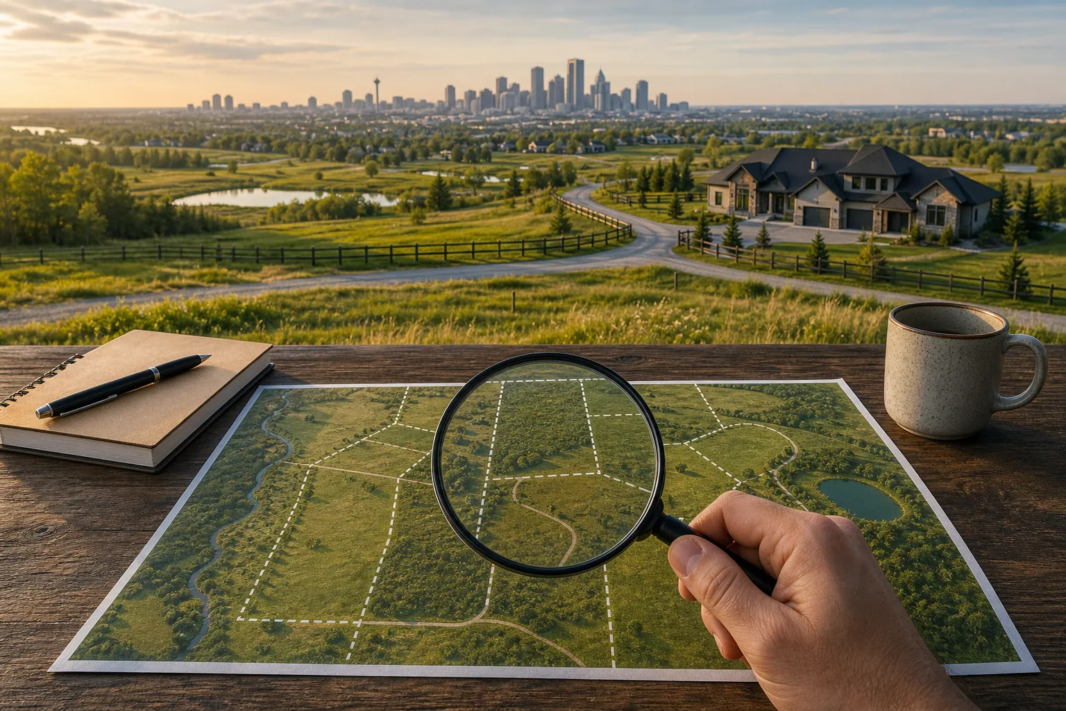 Illustration for Calgary Land Listing