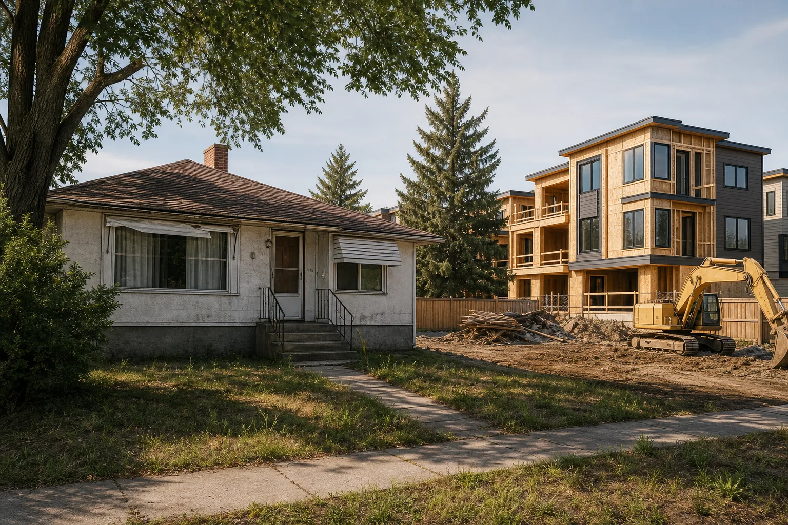 Illustration for Calgary East Detached Homes: Lower Entry Prices And Redevelopment Potential