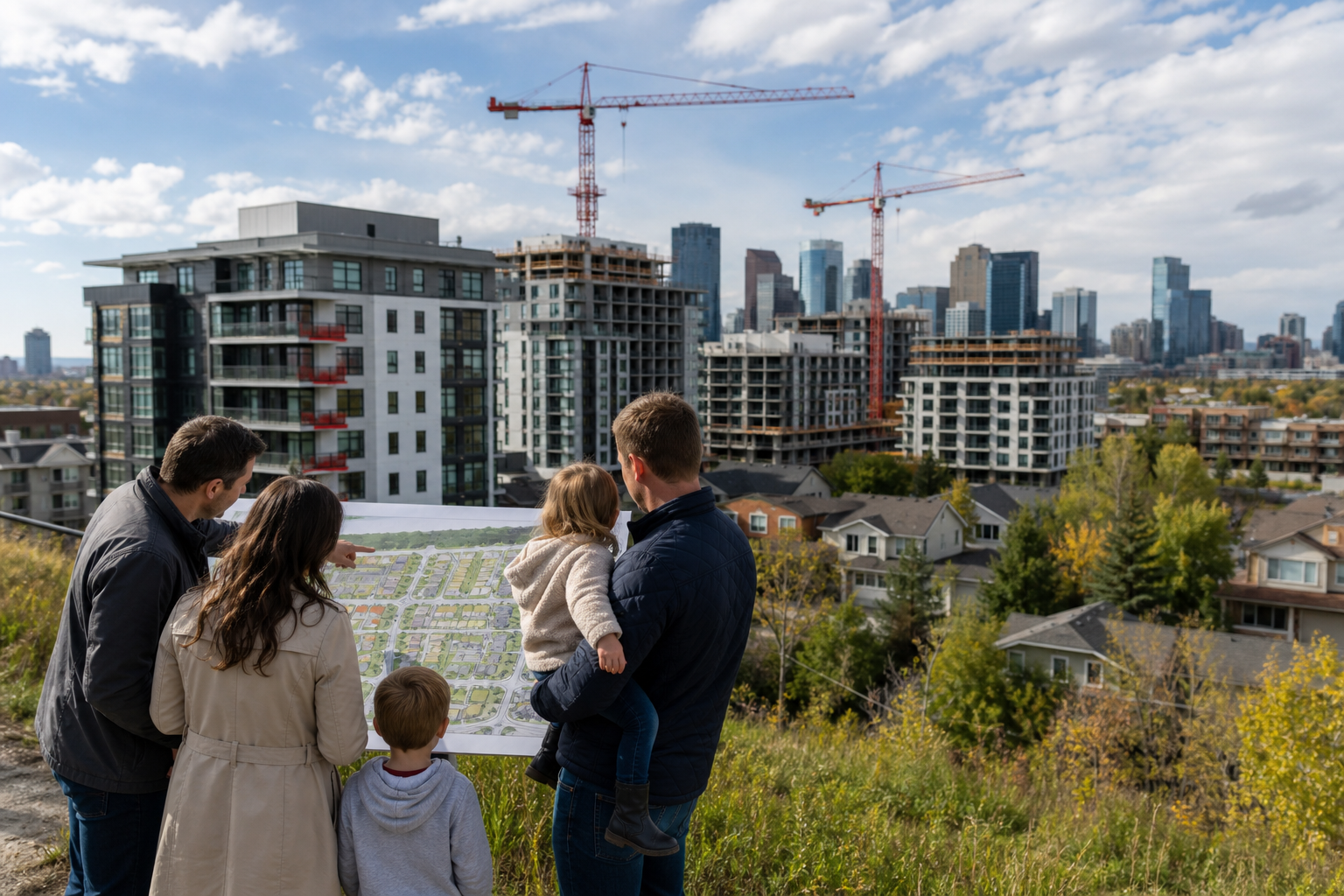 Calgary housing construction and new apartment supply