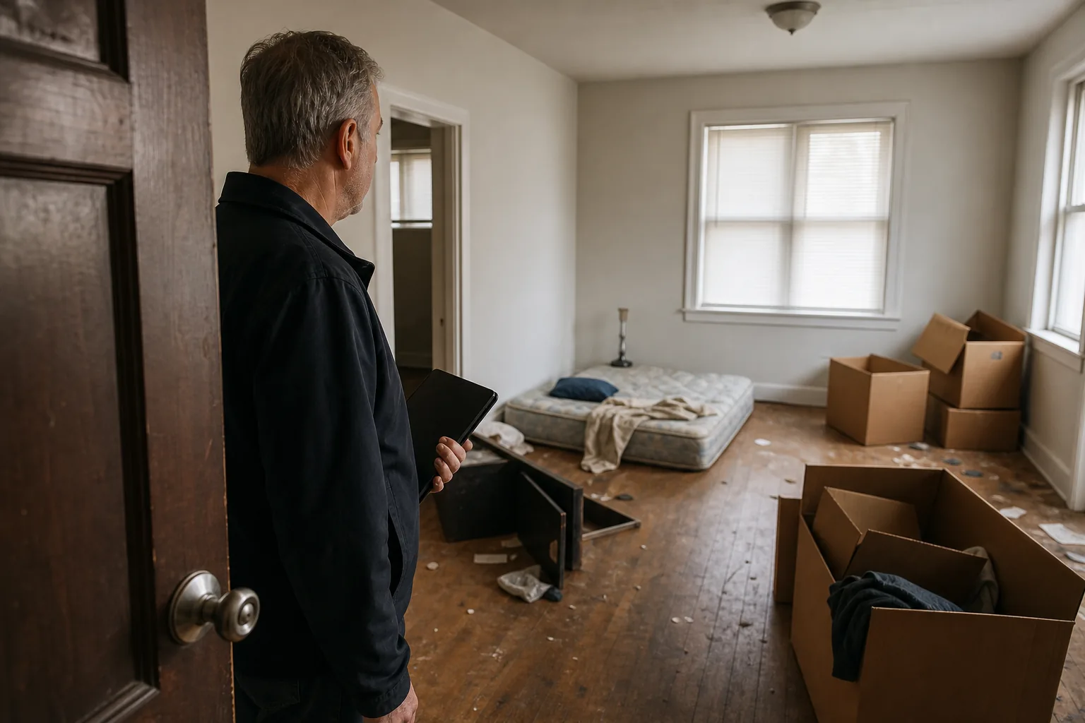Illustration for Abandonment or Move-Out