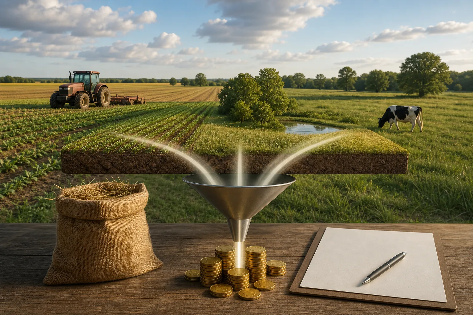 Illustration for Agricultural or Open-Space Land: A Different Income Model