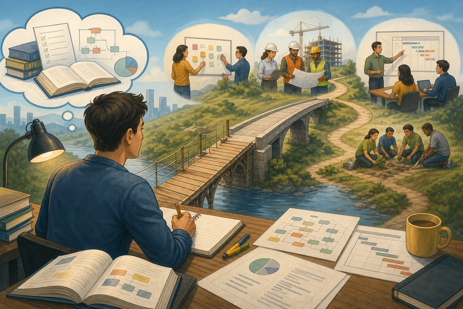 Illustration for CAPM Exam Prep by Joseph Phillips