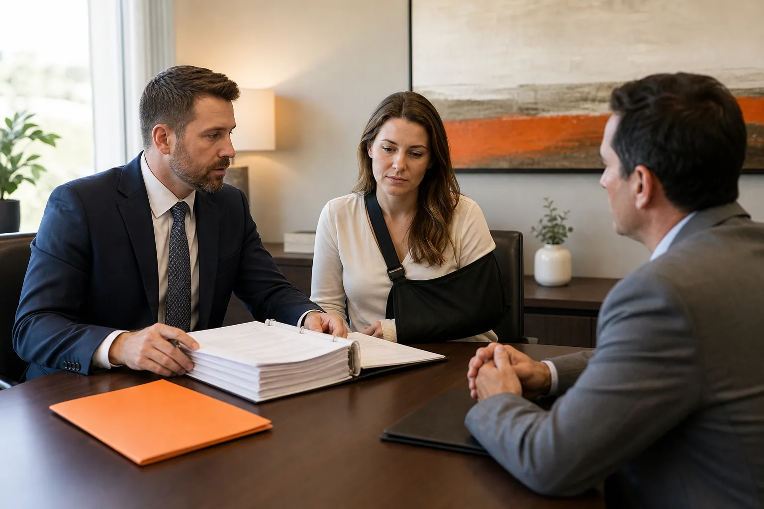 Utah car accident settlement negotiation and mediation meeting