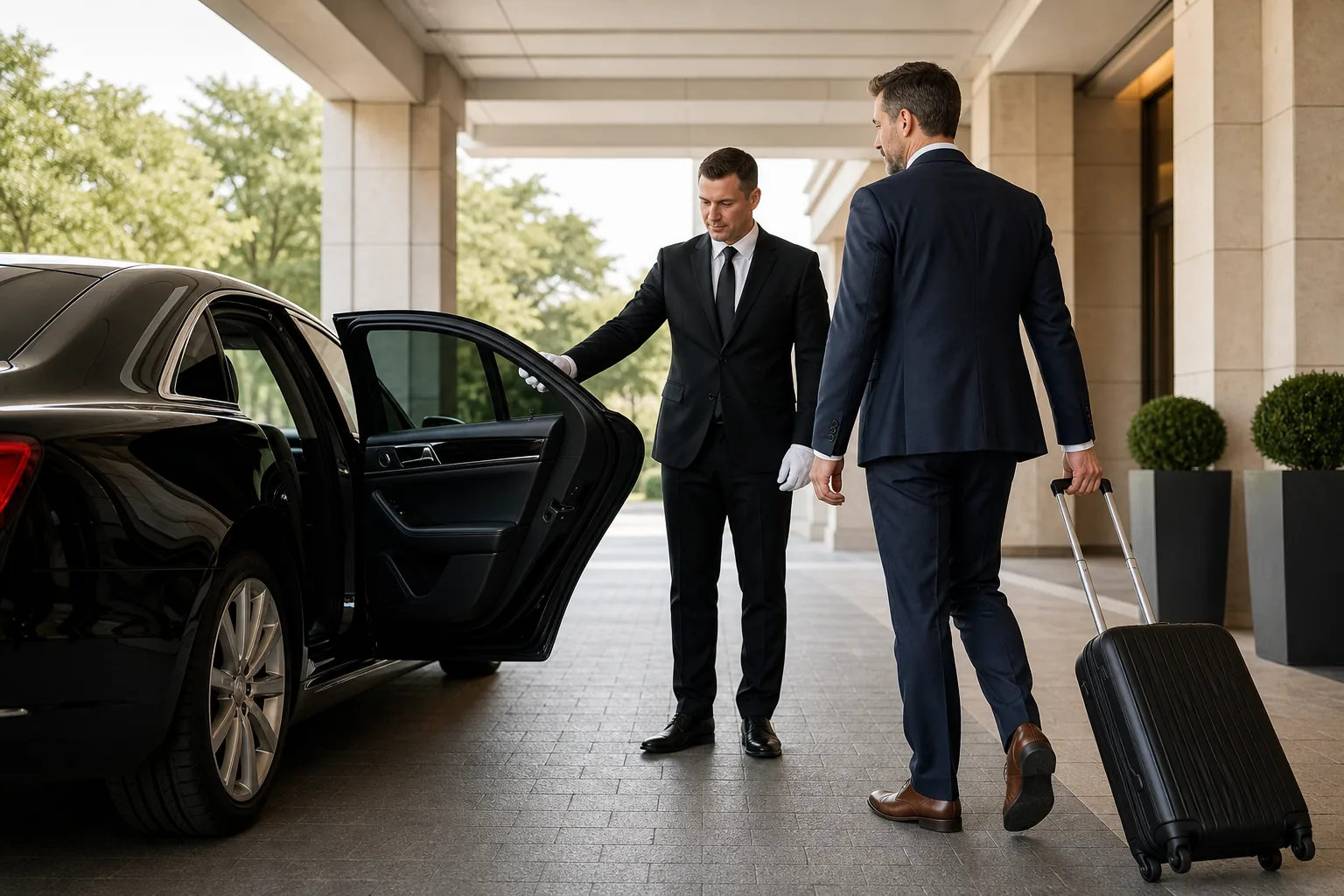 Illustration for MSP Black Car & Chauffeur Service