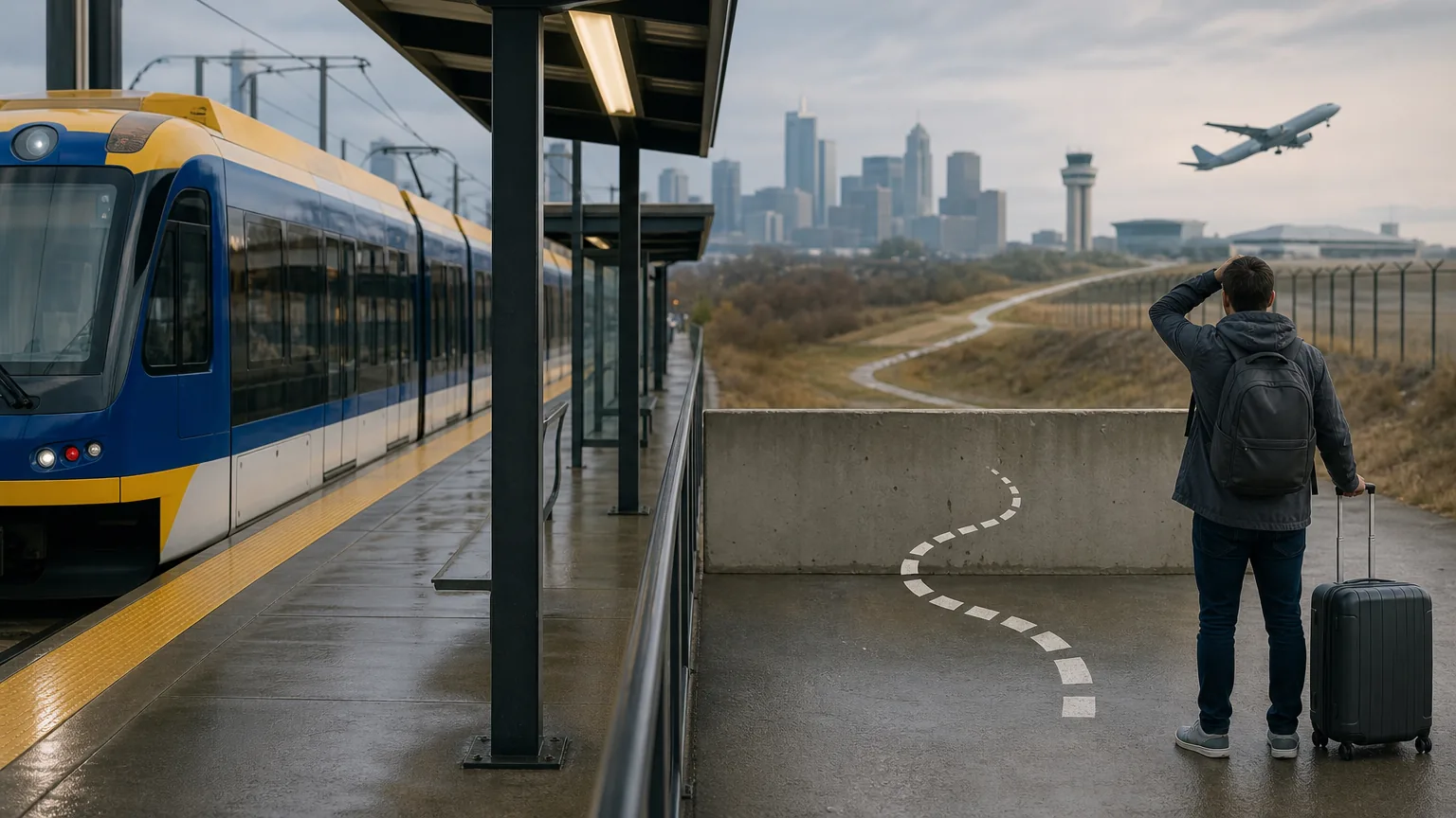 Metro Transit Light Rail (Blue Line): visual reference for 3. Metro Transit Light Rail (Blue Line) — Affordable but Limited