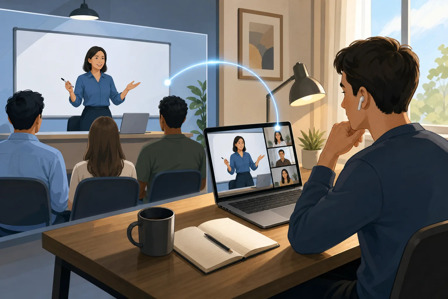 Illustration for Virtual Classroom CBAP Programs