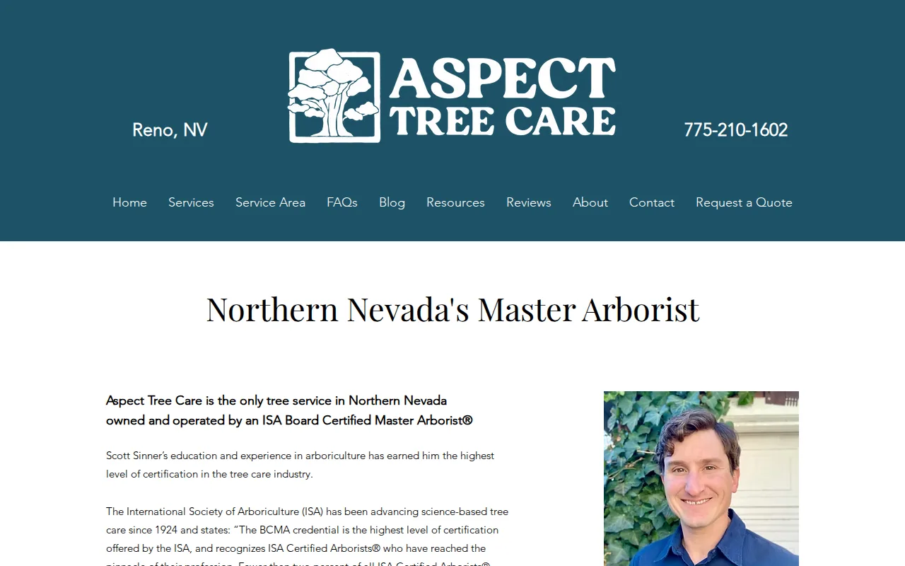 Best Certified Arborist Tree Trimming Services 2 Aspect Tree Care: visual reference for 4. Aspect Tree Care, owner-led ISA-certified expertise