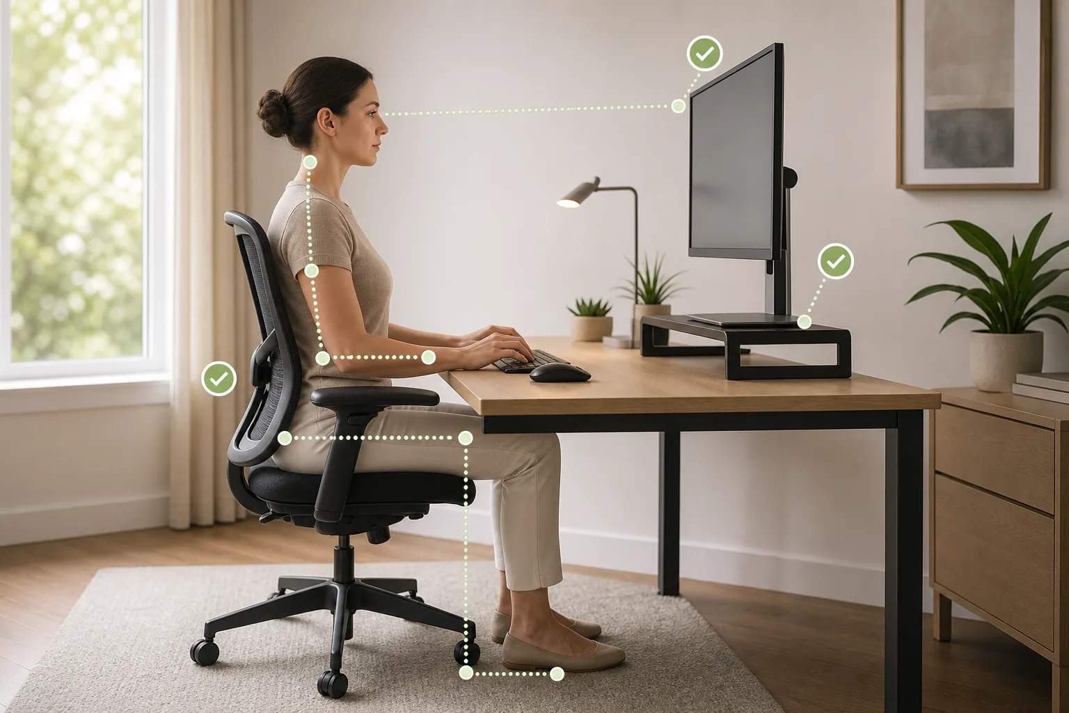 Illustration for Desk Setup Checklist