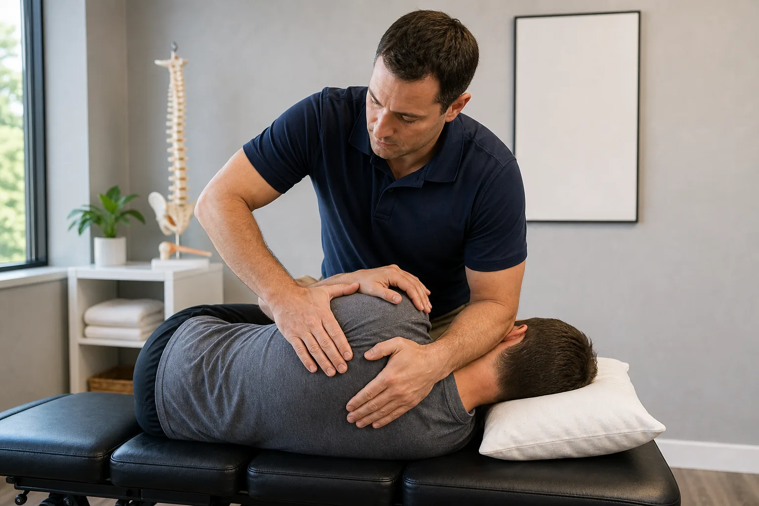 Illustration for Spinal Manipulation