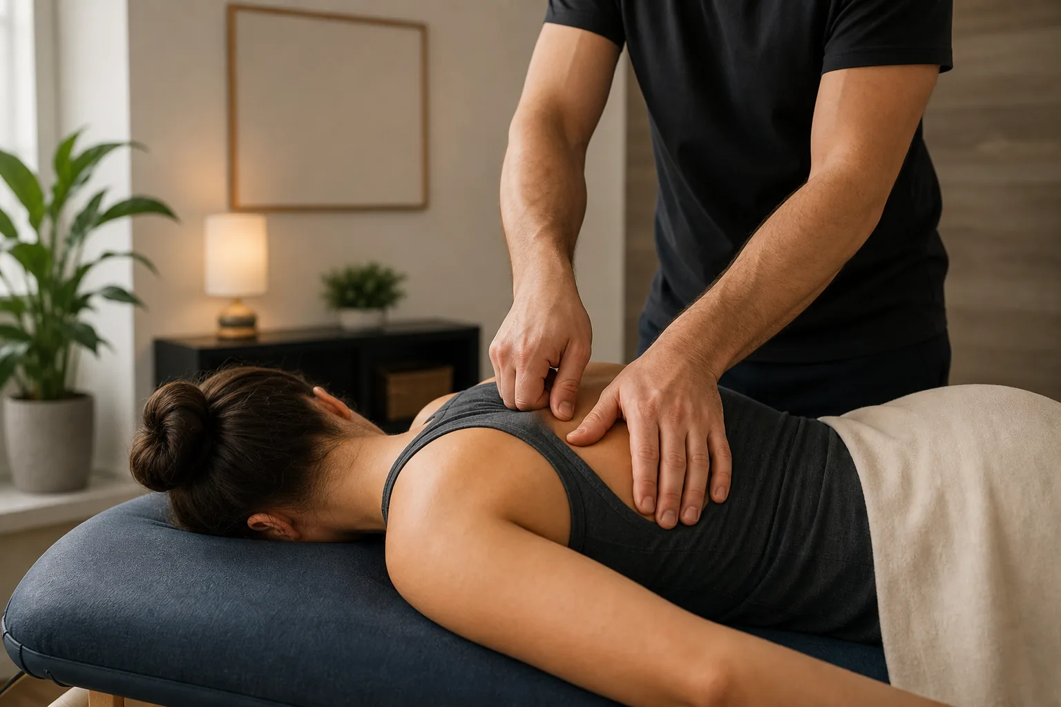 Illustration for Therapeutic Massage
