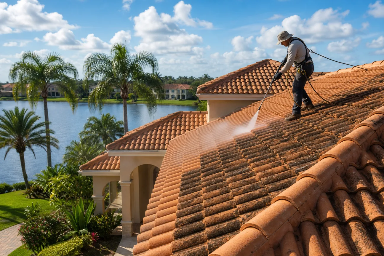 Best Clay Tile Roof Cleaning in Central Florida