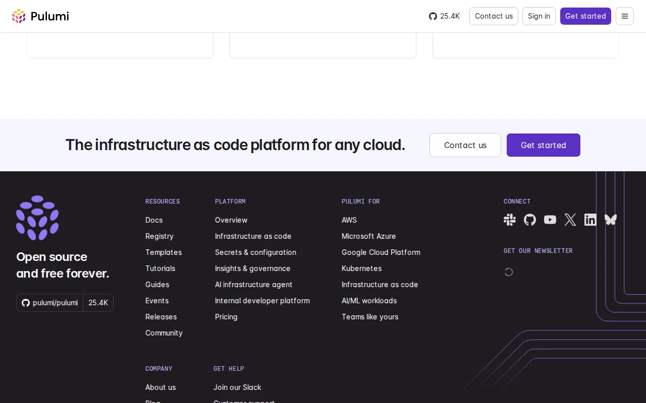 Pulumi: visual reference for 10. Pulumi , Code‑First Multi‑Cloud Automation