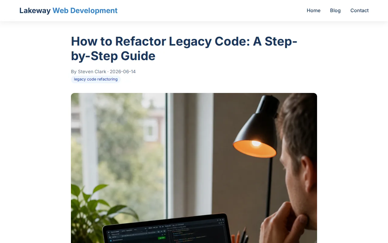 Lakeway Web Development: visual reference for 1. Lakeway Web Development (Our Top Pick) — Custom Code Review for Mid‑Size Businesses