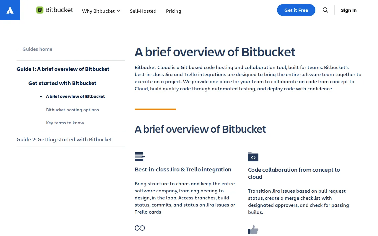 Bitbucket: visual reference for 7. Bitbucket — Jira‑Connected Code Review for Teams