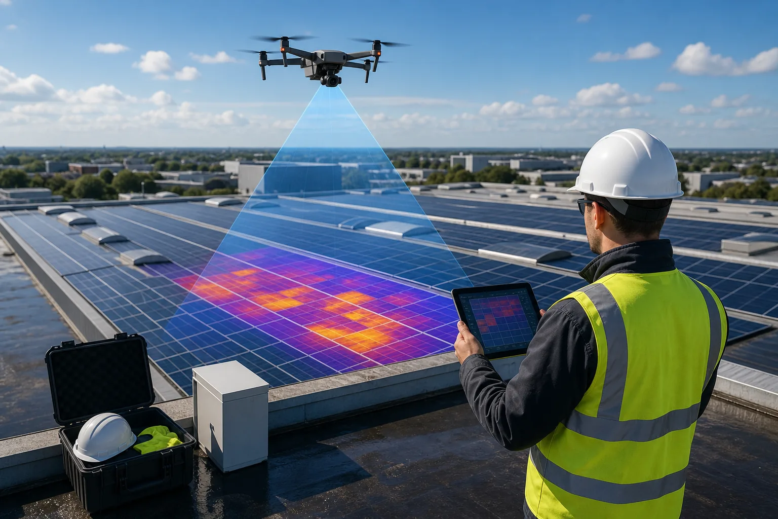 Solar Surveys Ltd: visual reference for 2. Solar Surveys Ltd , specialised commercial PV roof drone surveys with high liability cover