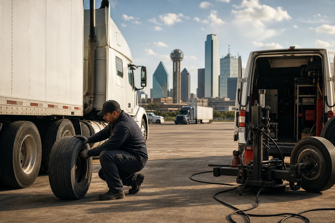 Best Commercial Truck Tire Repair in Dallas (2026)