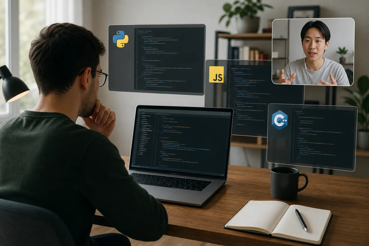 Illustration for OphyAI Coding Interview