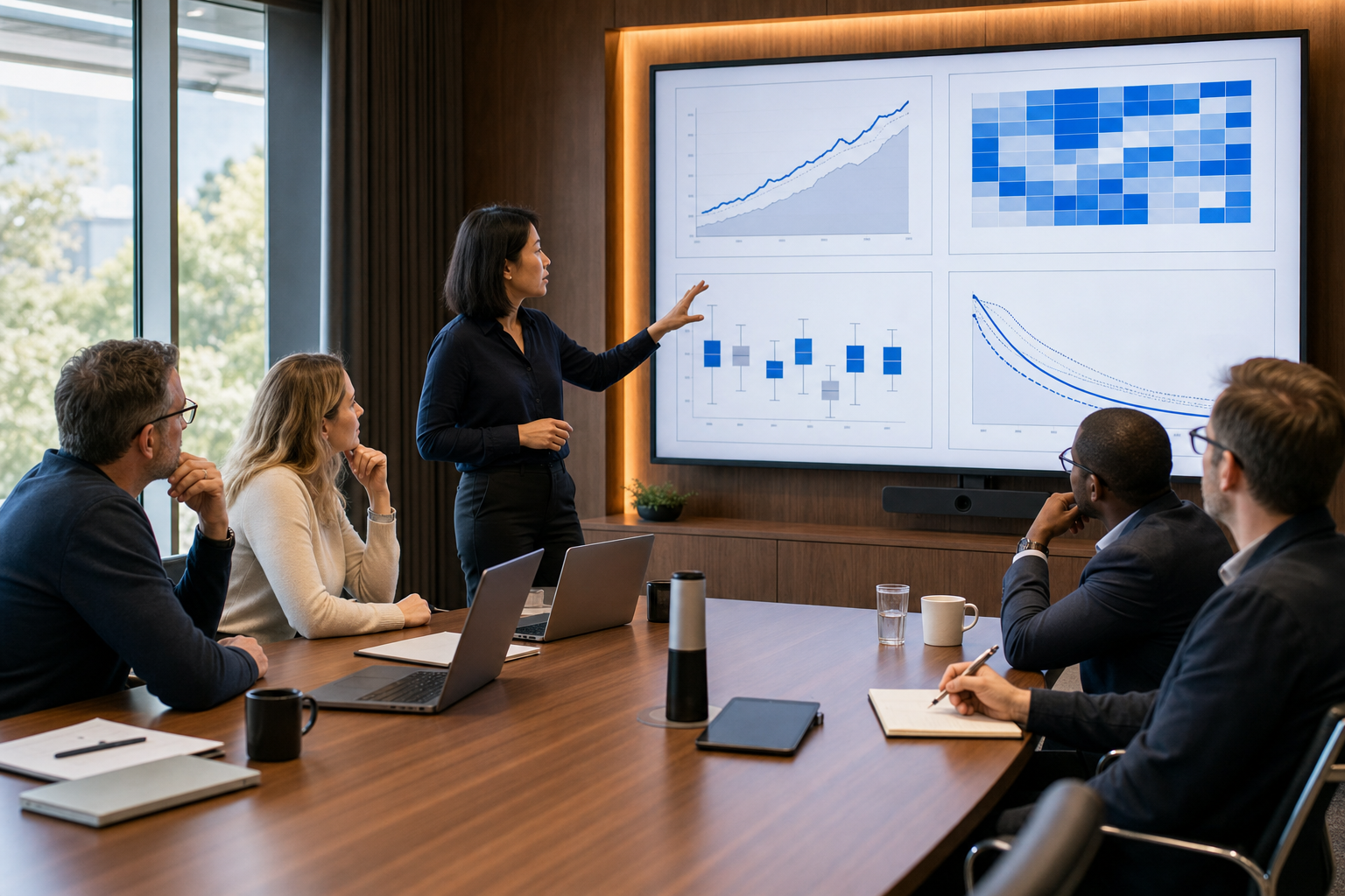 executive dashboard for AI coding ROI and engineering impact signals.