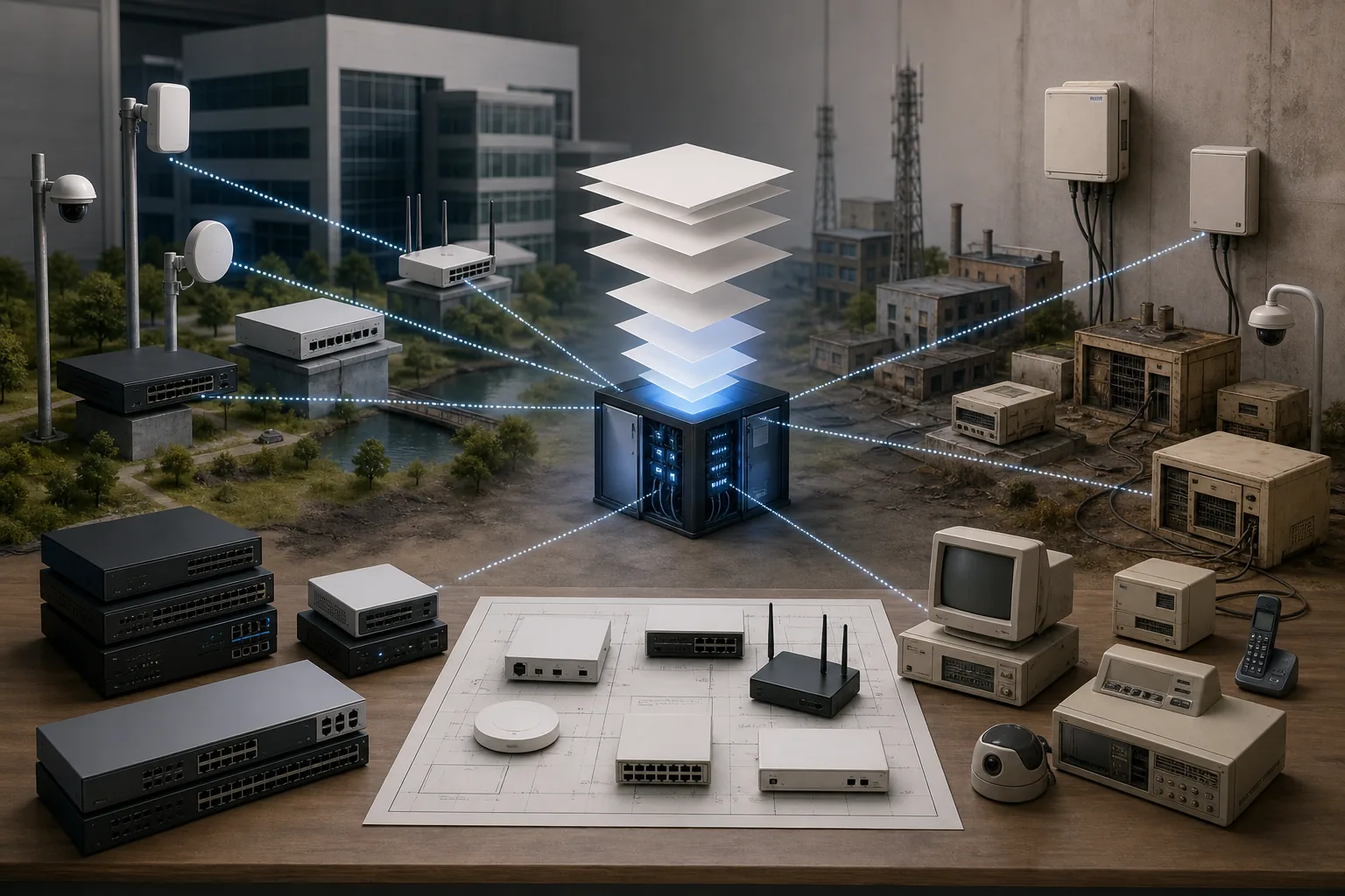 Illustration for Network Configuration Management Tools