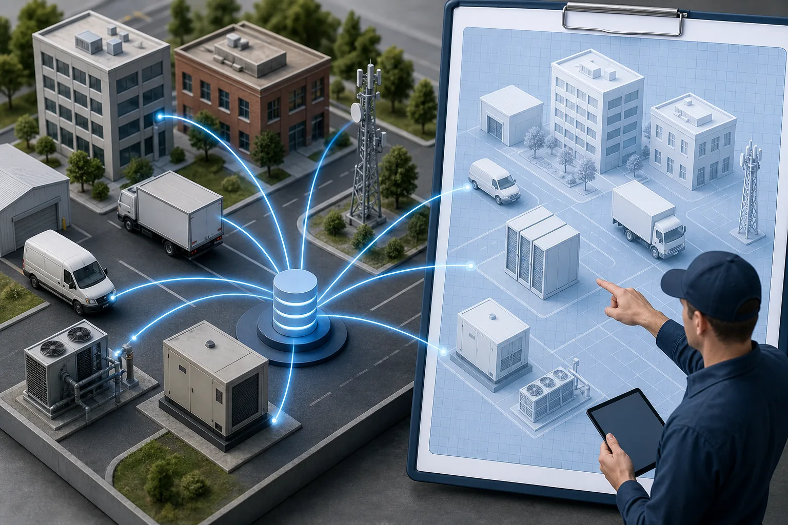 Illustration for CMDB-Connected Configuration Management Platforms