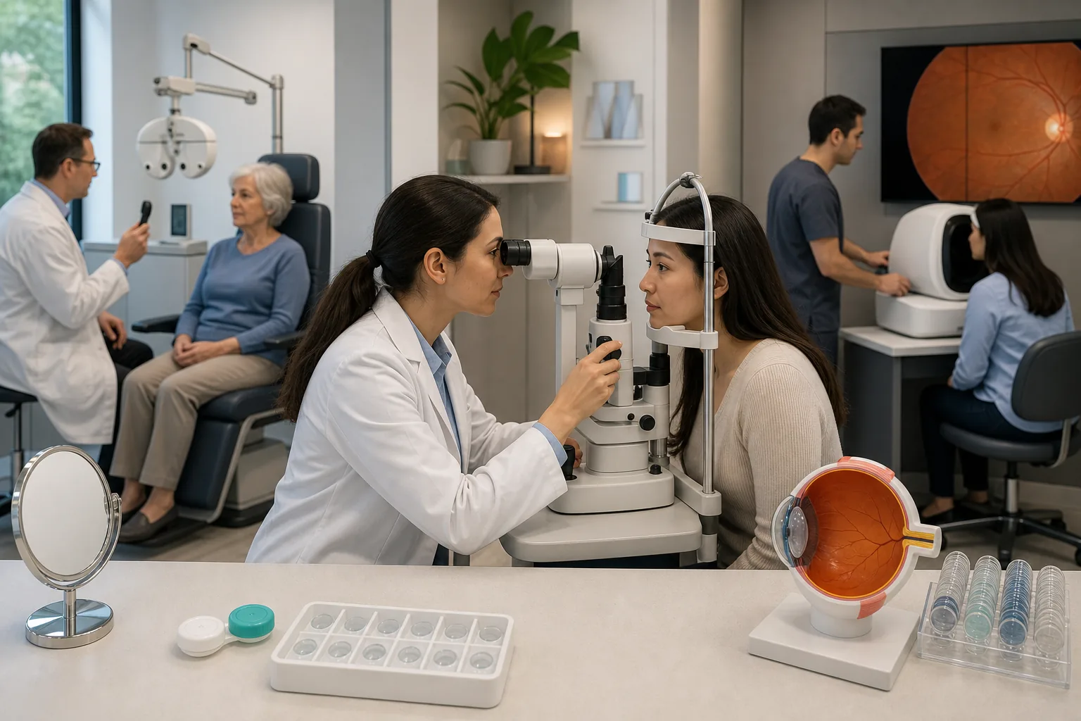 Illustration for Ophthalmology-led eye-care clinics