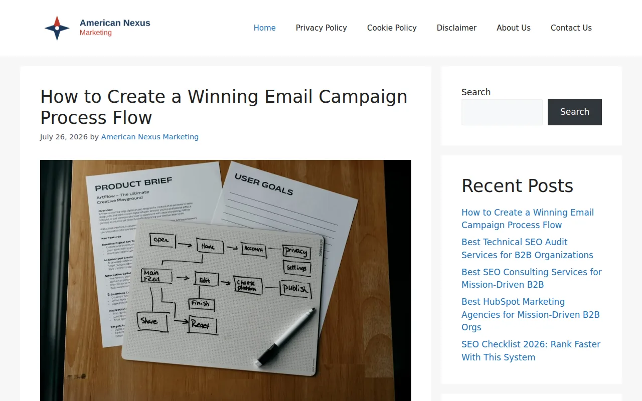 Nexus Marketing Agency: visual reference for 1. Nexus Marketing Agency (Our Top Pick) — HubSpot‑focused agency for mission‑driven growth