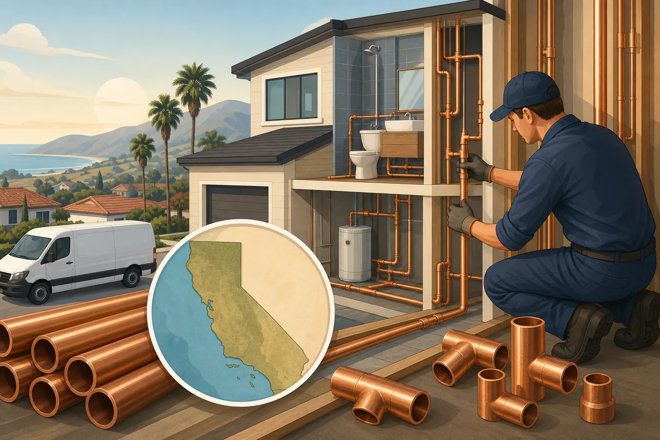 Best Copper repipe CA Options for 2026