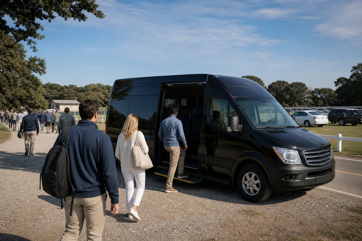 Illustration for U.S. Open Express Shuttle