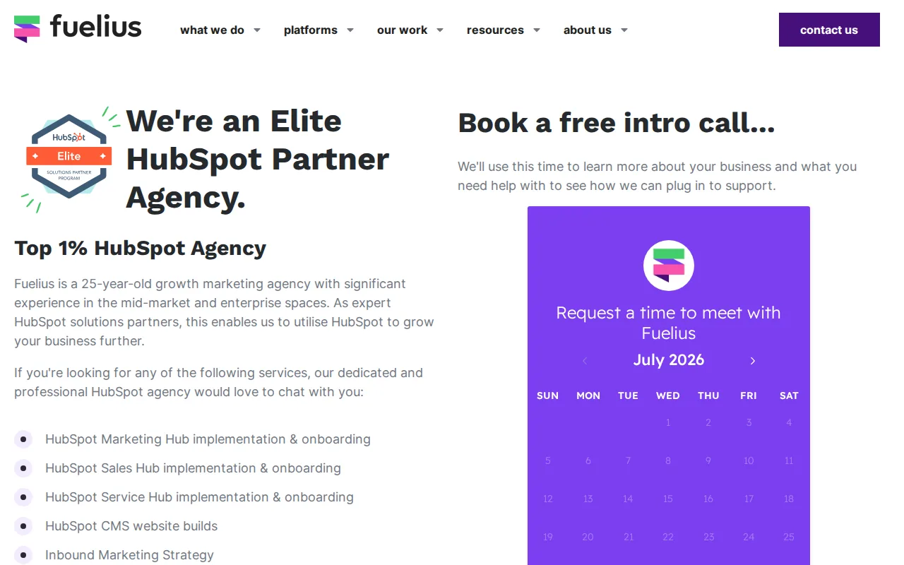 Fuelius: visual reference for 9. Fuelius — UK‑Focused HubSpot CMS & CRM Integration with Cyber Essentials