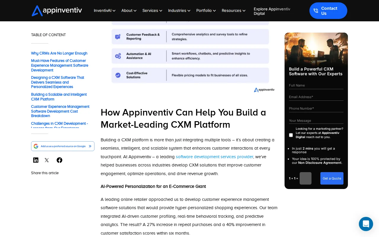 Appinventiv: visual reference for 4. Appinventiv — AI‑driven automation for healthcare CRM