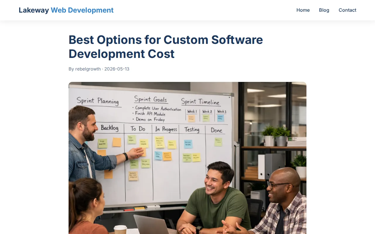 Lakeway Web Development: visual reference for 1. Lakeway Web Development (Our Top Pick) — Full‑service custom eCommerce development