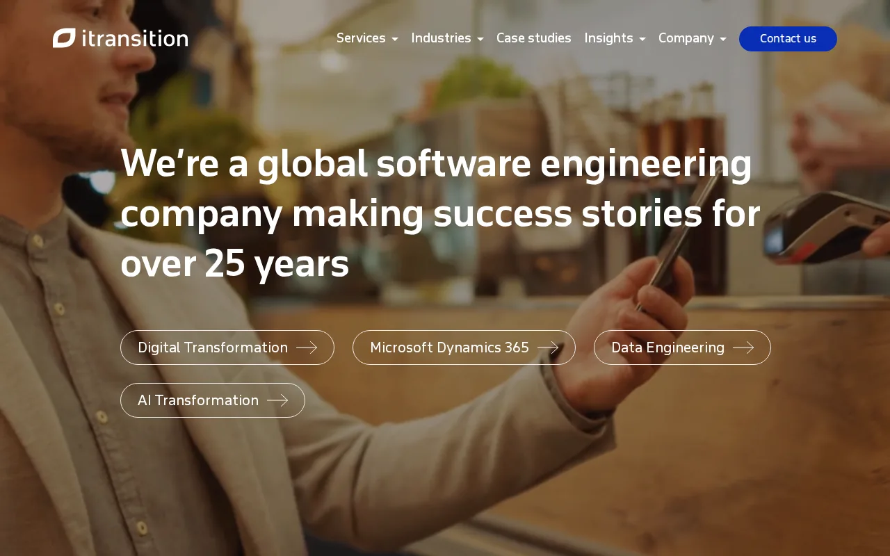 Itransition: visual reference for 5. Itransition — Scalable Custom ERP Platform Development