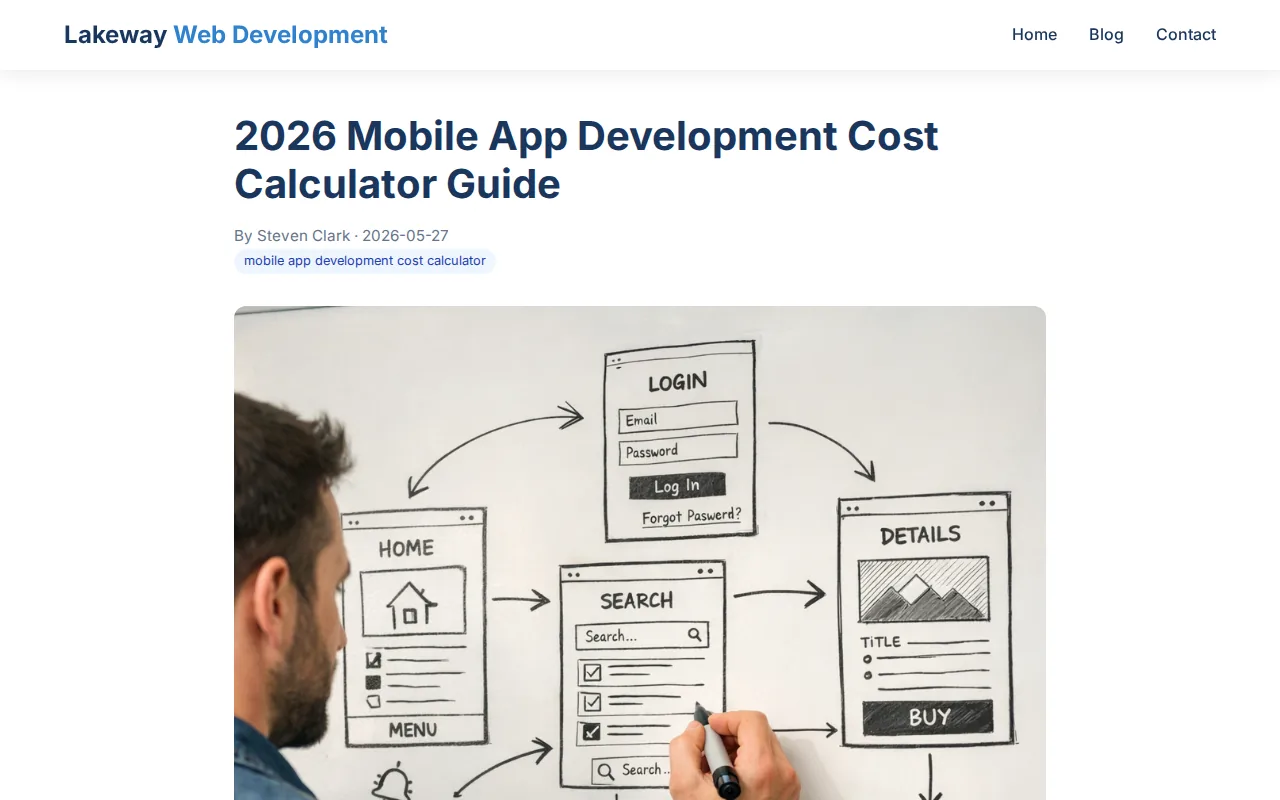 Lakeway Web Development: visual reference for 1. Lakeway Web Development (Our Top Pick) — Full‑service custom app partner for mid‑size businesses