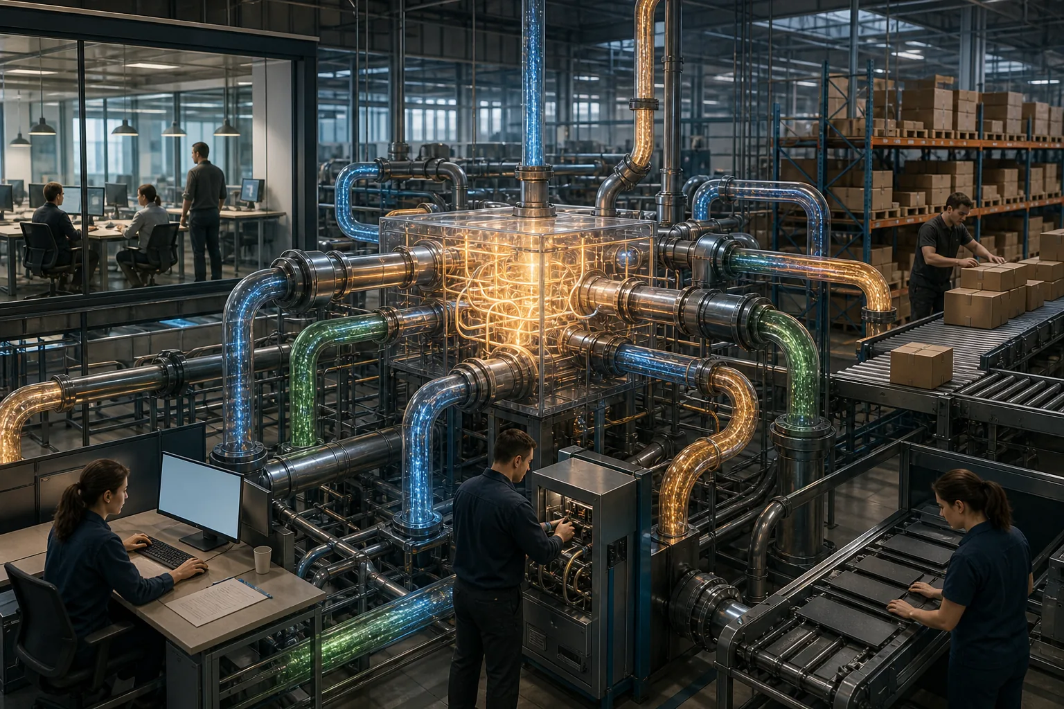 Illustration for ScienceSoft