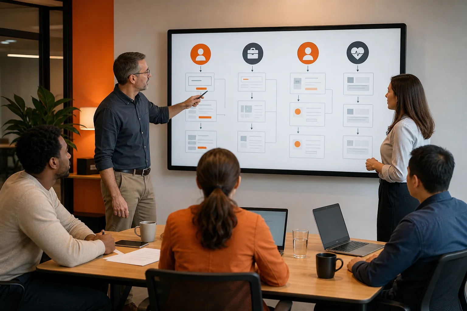Custom web portal development user roles and business workflows