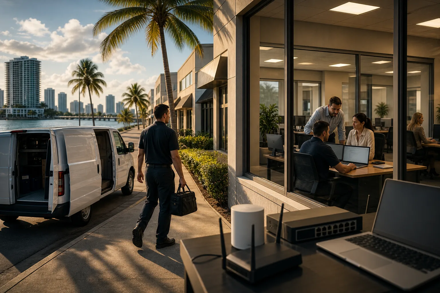 Illustration for I.T. Solutions of South Florida