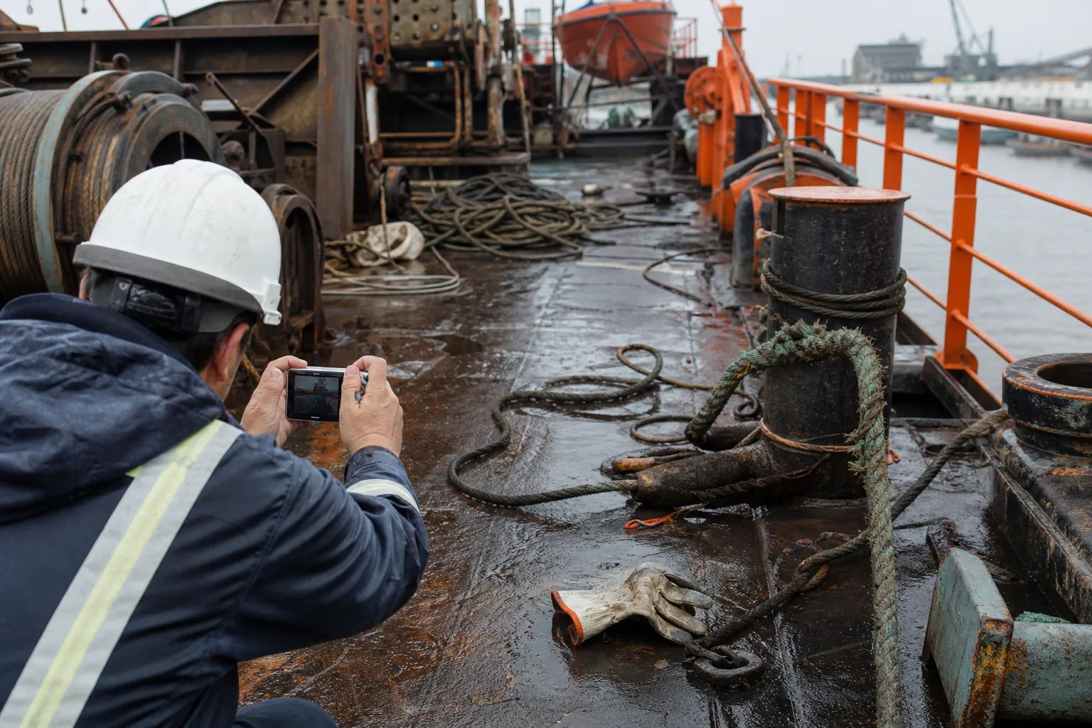 evidence of unsafe conditions for a deck hand injury claim
