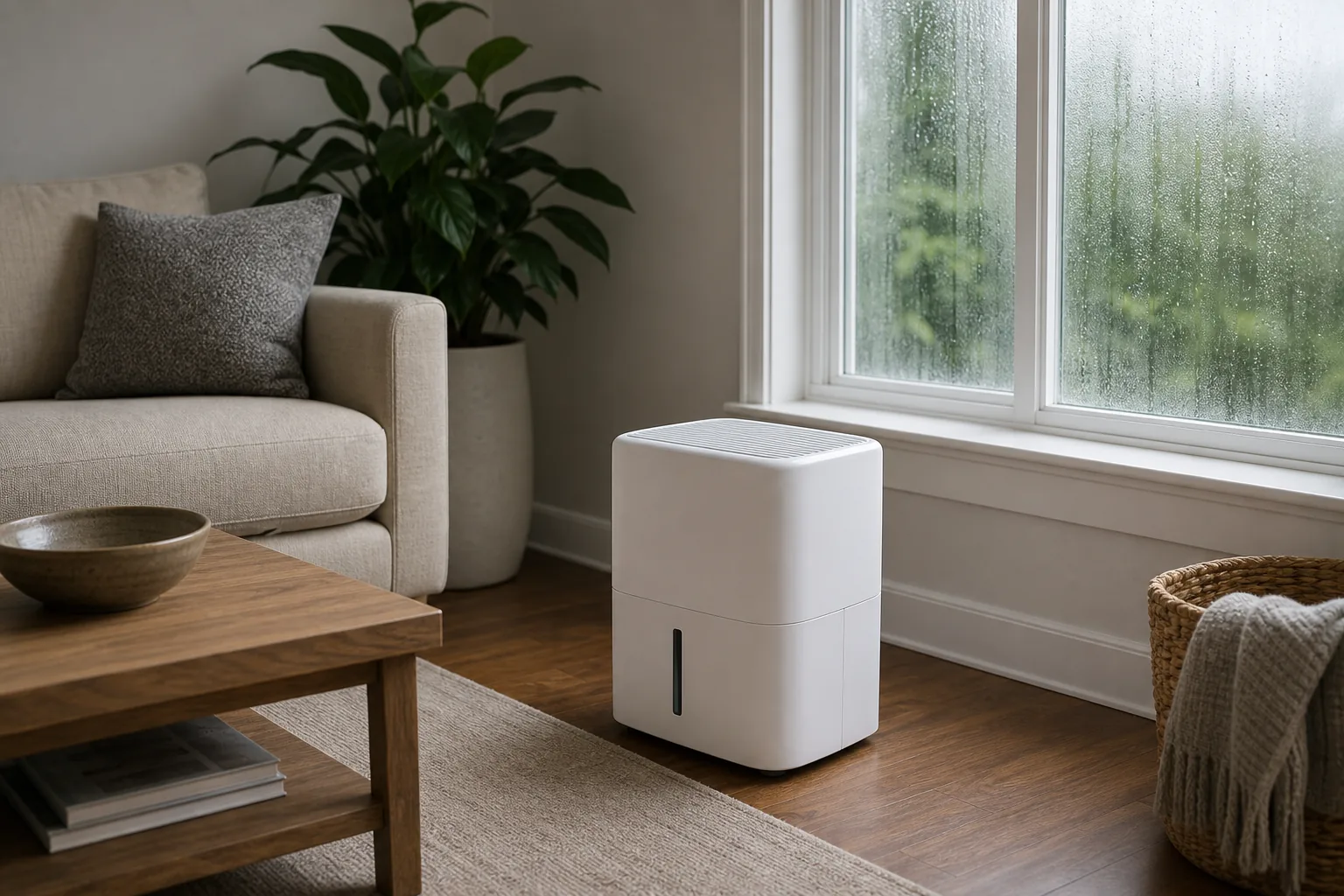 Illustration for Midea 20-Pint Cube Dehumidifier