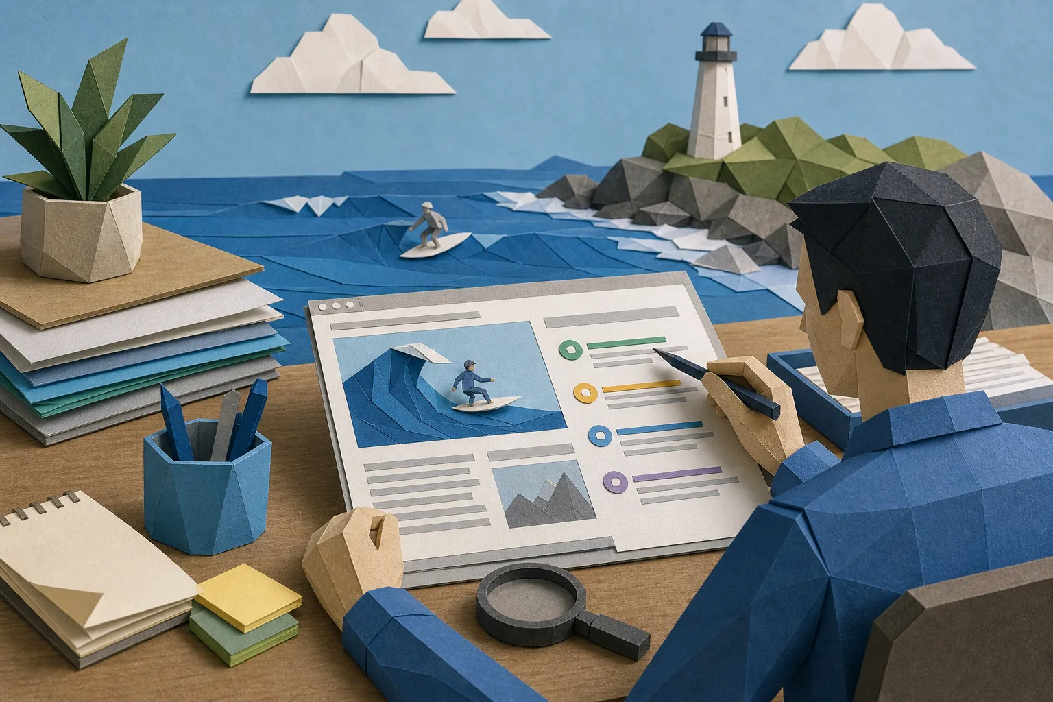 Illustration for Surfer SEO
