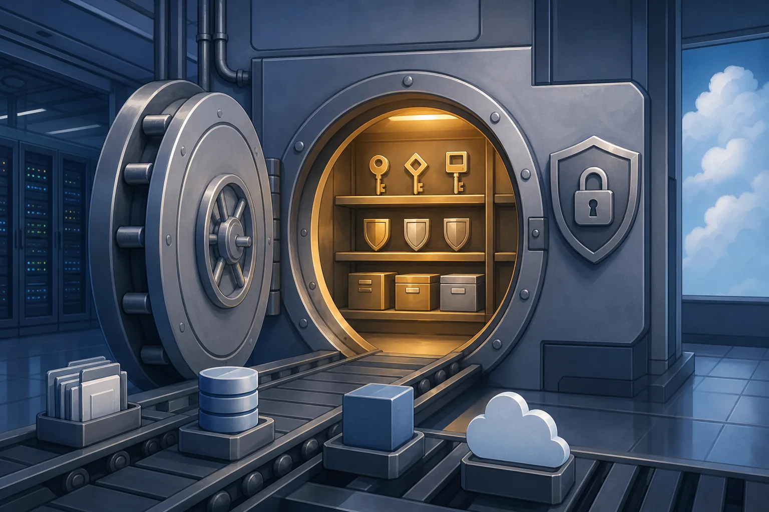 Illustration for Azure Key Vault