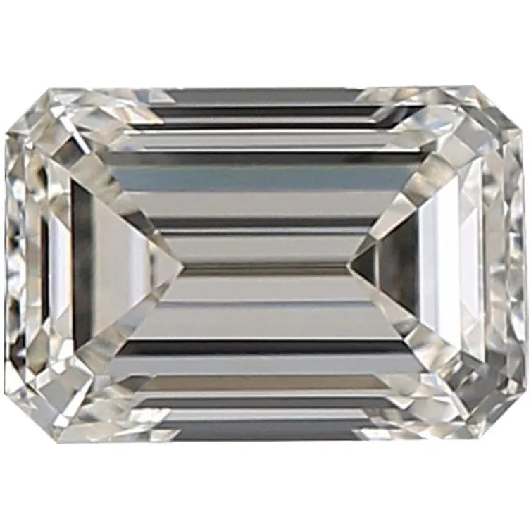 Emerald cut Diamond Veneer Cubic Zirconia Loose Stone. E.C: visual reference for 3. Emerald cut Diamond Veneer Cubic Zirconia Loose Stone. E.C