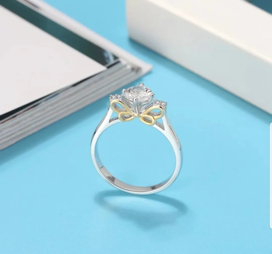 Cubic Zirconia Engagement Ring: visual reference for 10. Cubic Zirconia Engagement Ring | Diamond Veneer. 820R100