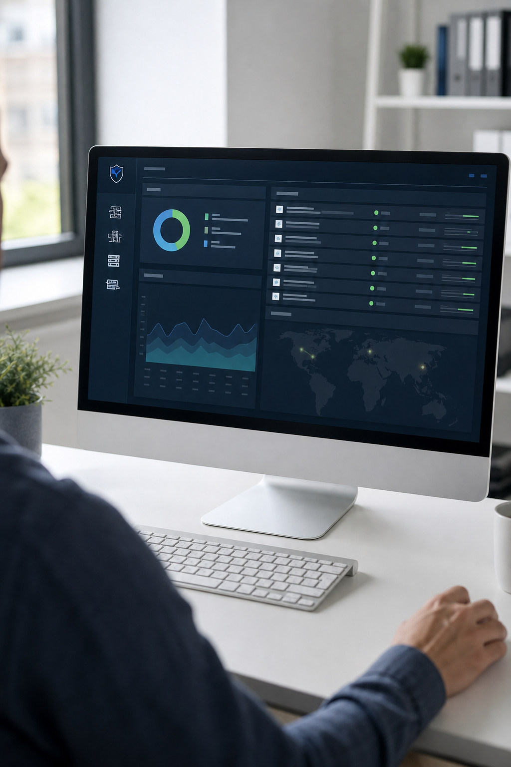 Advatek DRaaS dashboard showing protected small business servers.