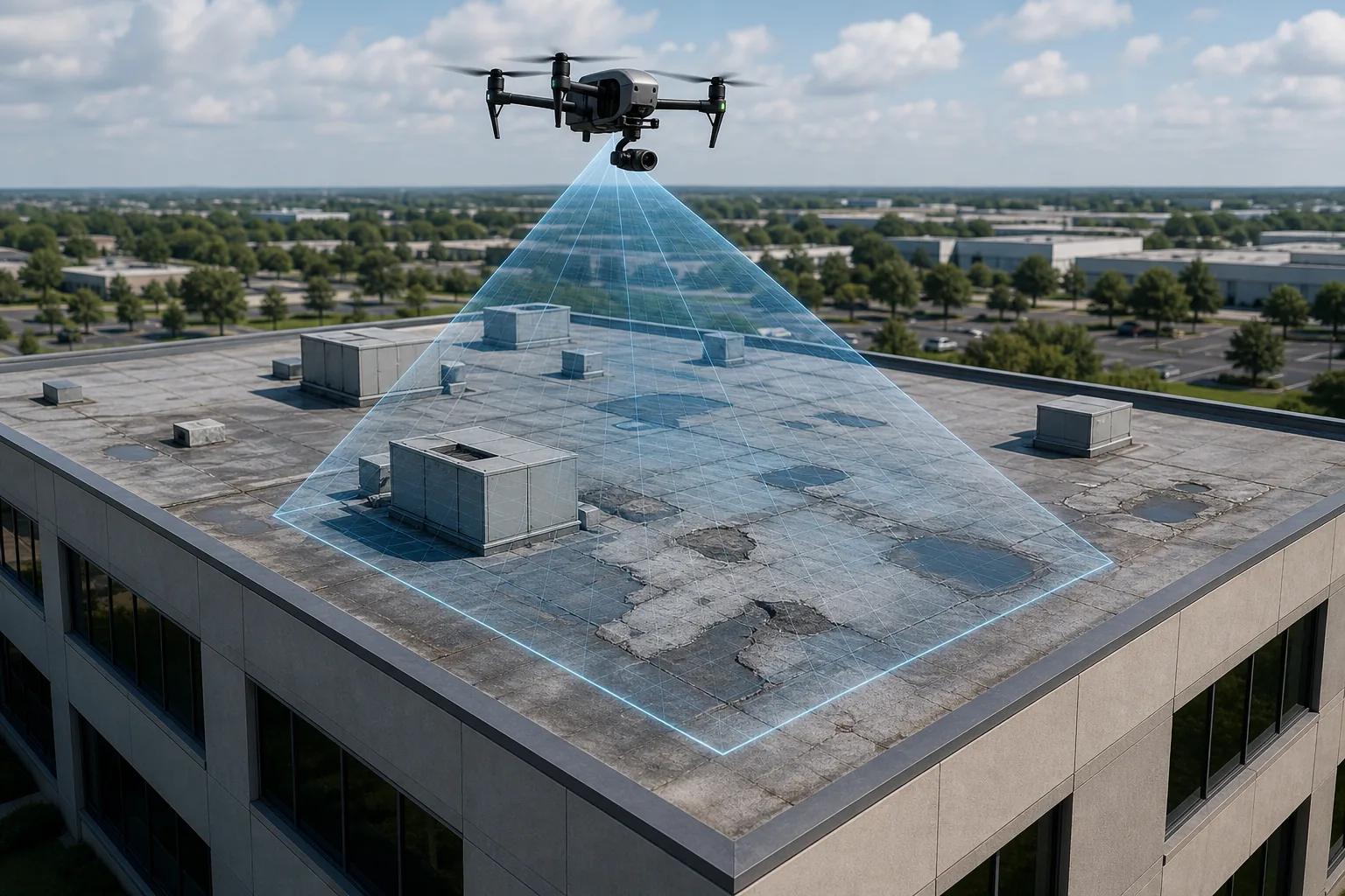Drone Above: visual reference for 6. Drone Above