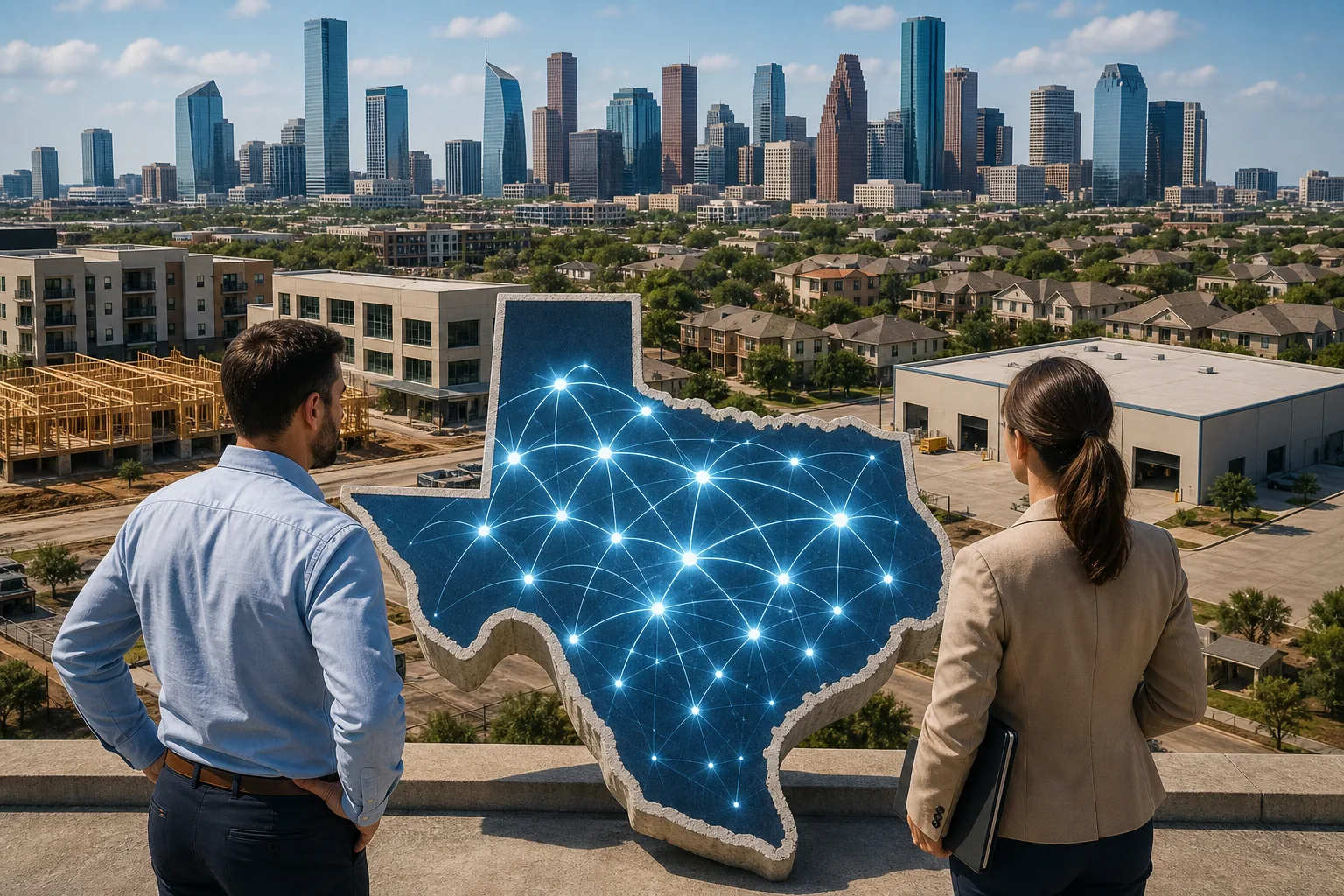 Illustration for Griffin Funding: major Texas metro coverage