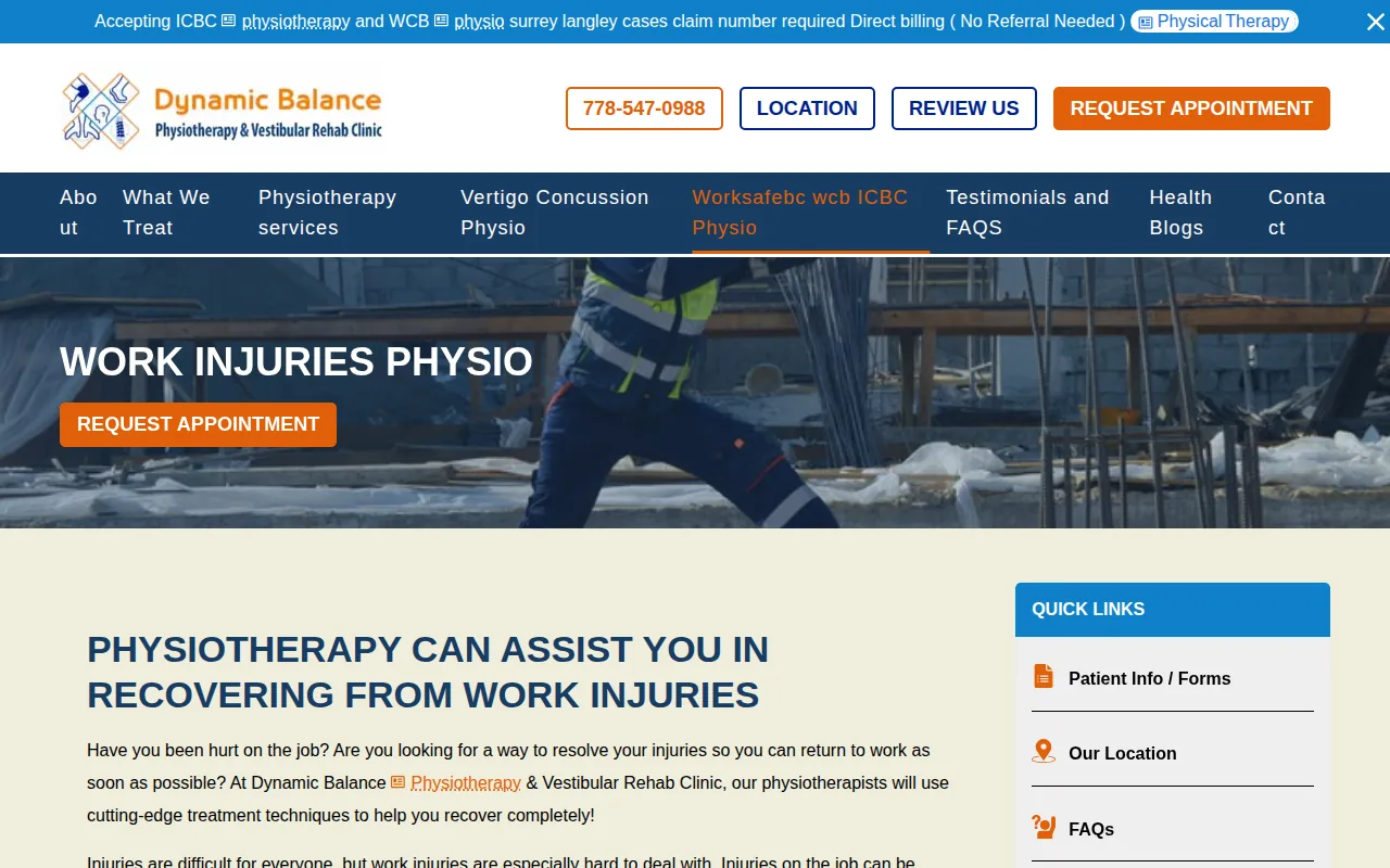 Workplace Injury Physiotherapy and Return-to-Work Support: visual reference for 4. Workplace Injury Physiotherapy and Return-to-Work Support