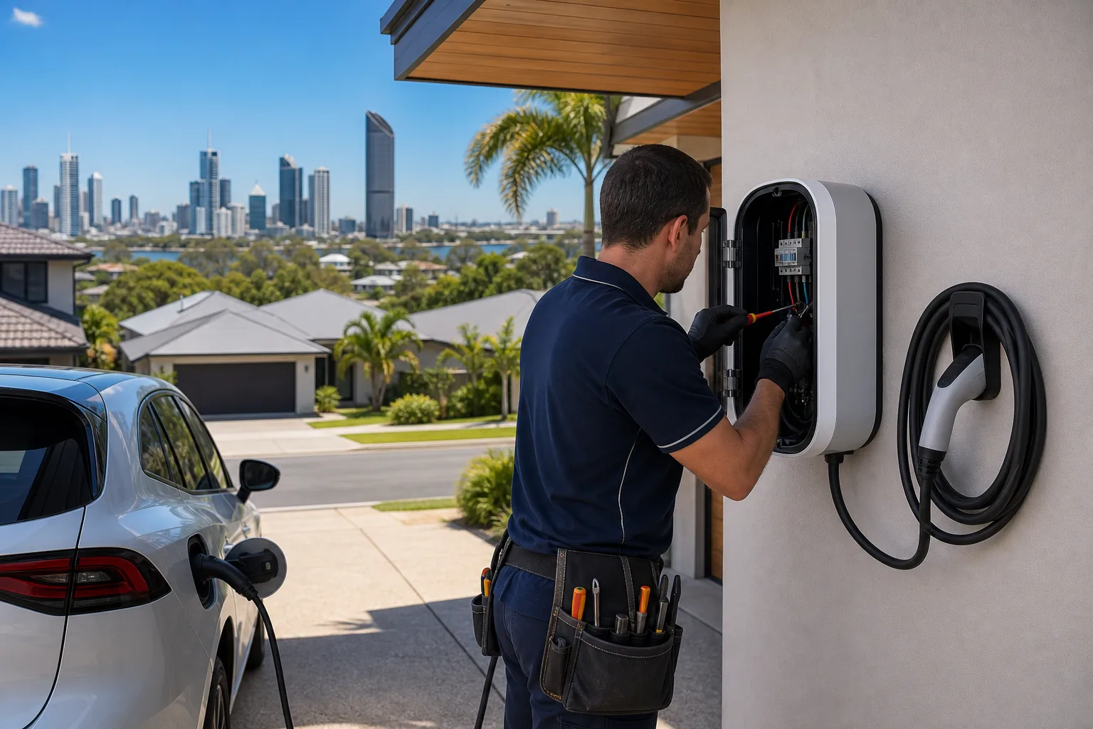 DMB Electrical: visual reference for 3. DMB Electrical , Experienced EV charger installers