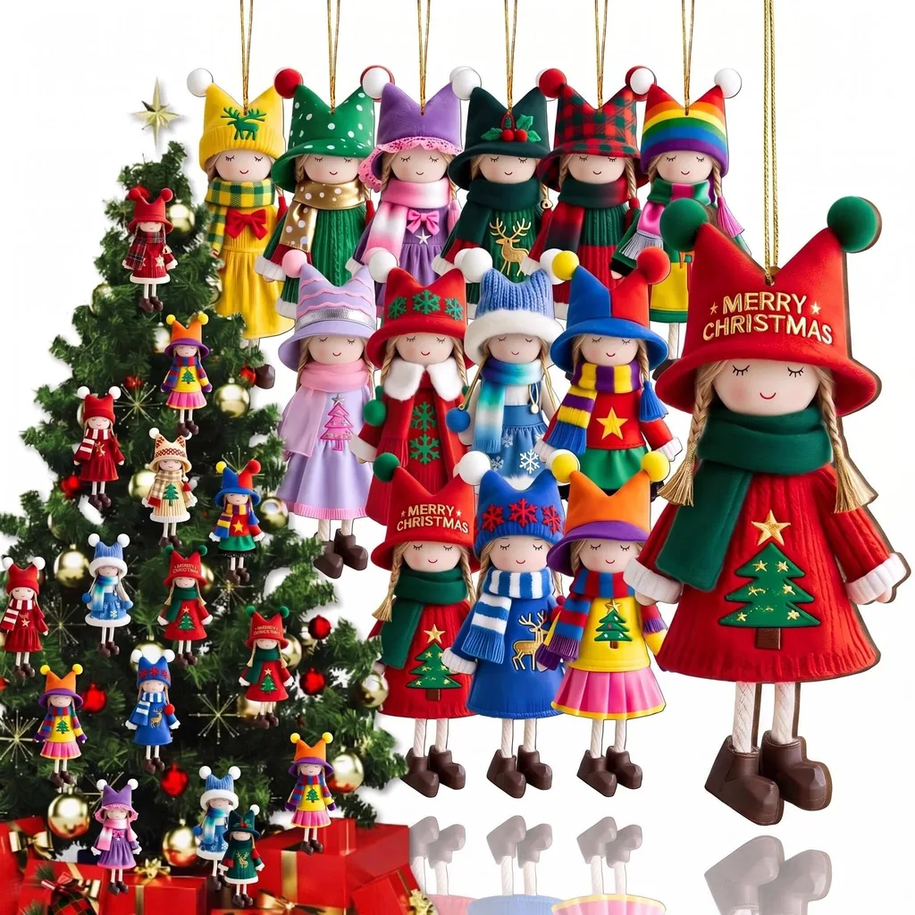 Product photo of AdornJoy Festive Girl