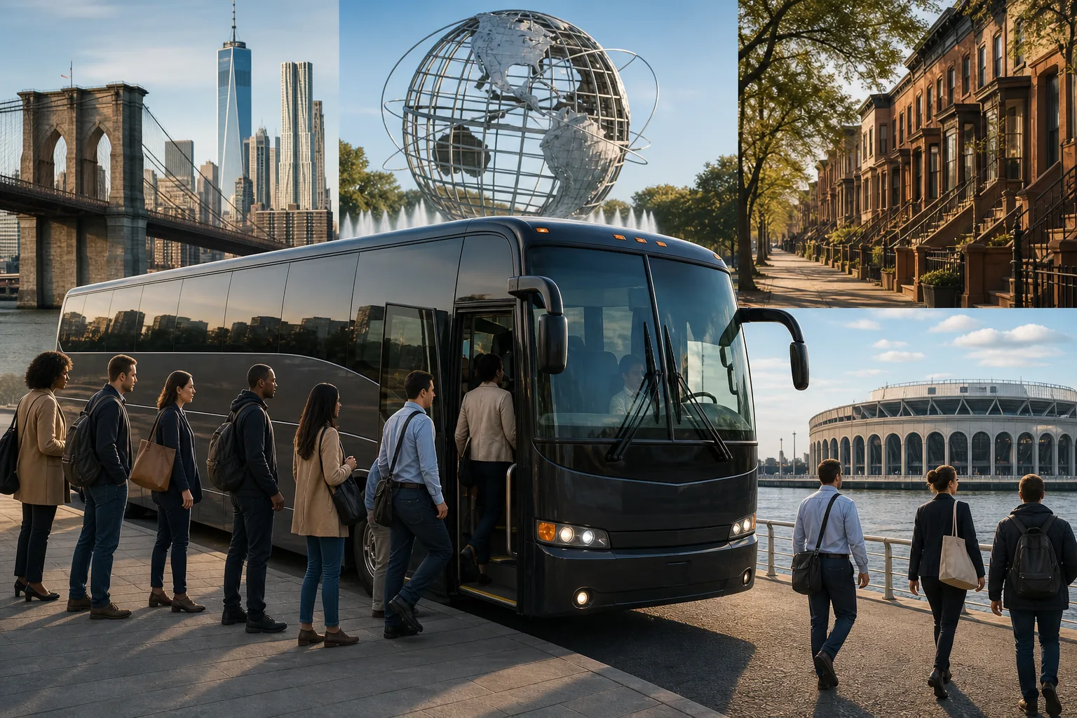 Illustration for New York Charter Bus Company