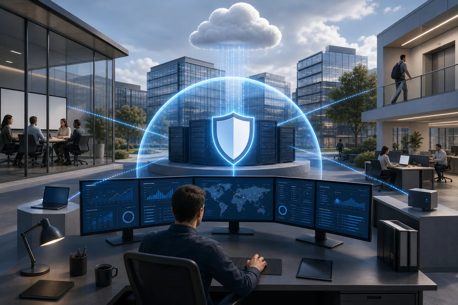 Illustration for Microsoft Sentinel